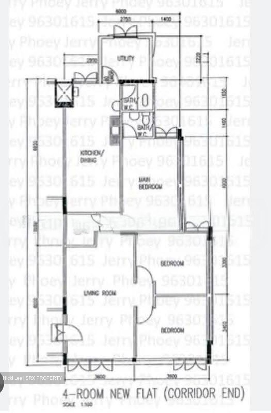 Blk 33 Bedok South Avenue 2 (Bedok), HDB 4 Rooms #628363031